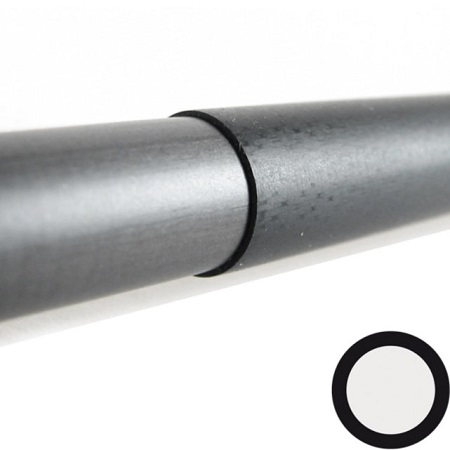 Connessione alare grande guaina fibra diam. 31,2 + tubo carbonio diam. 30mm x 800mm